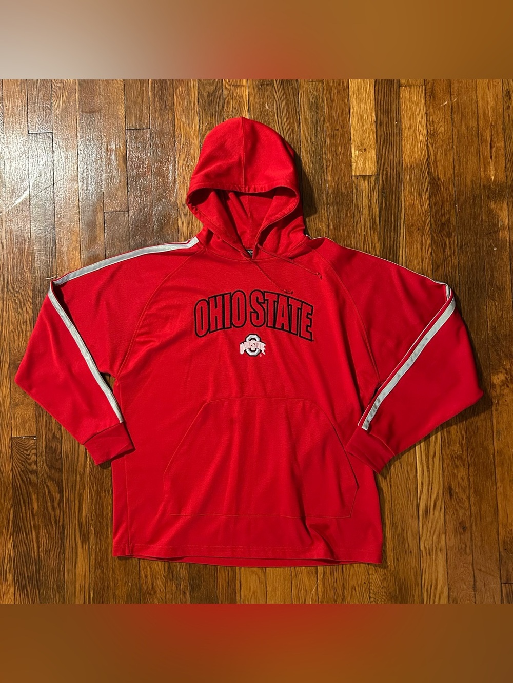 Ohio State Buckeyes Pro Edge Hoodie Mens XL Rare Y2K OSU